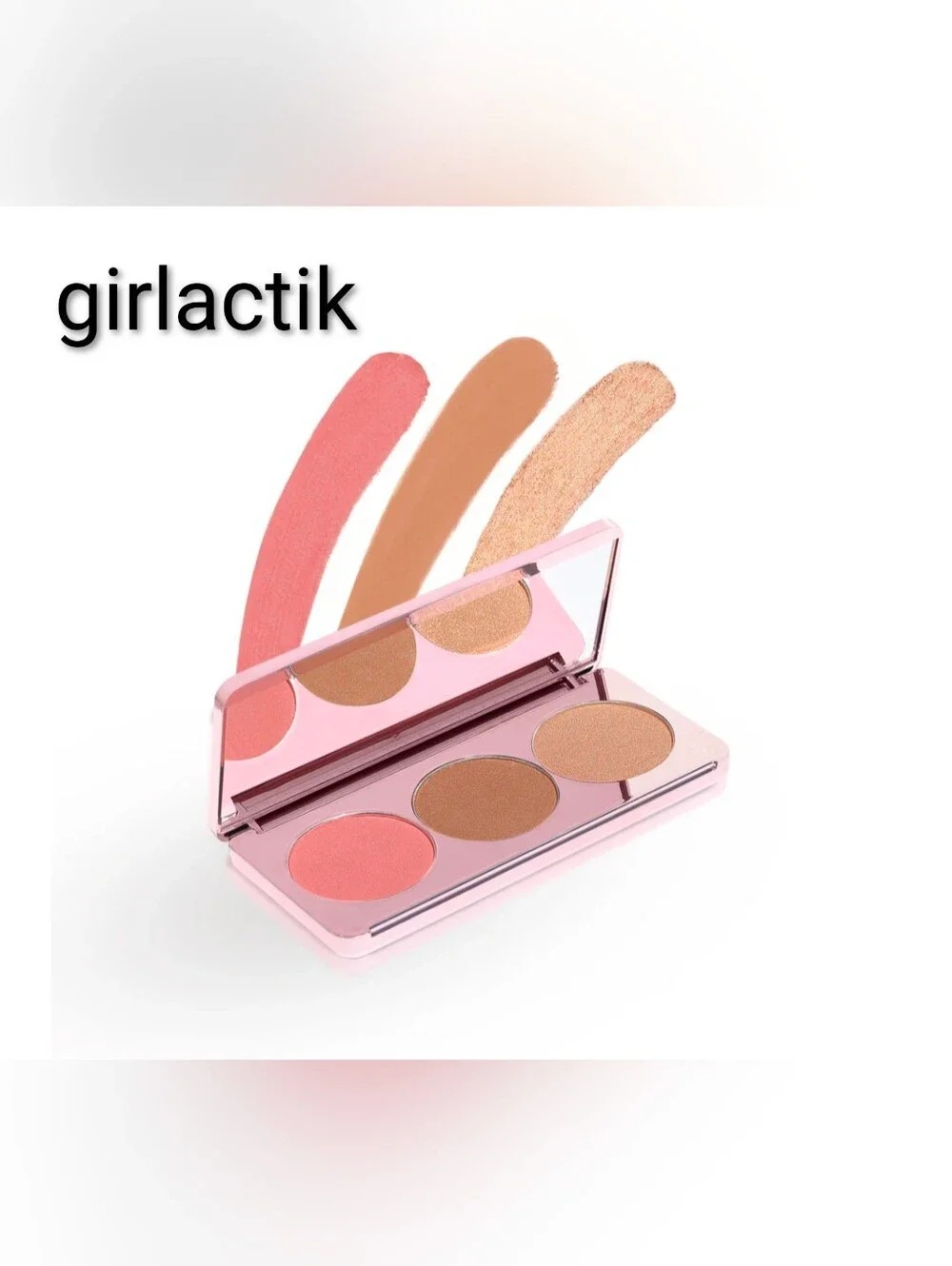 NWT Girlactik Blush Me & Glow Face Palette
